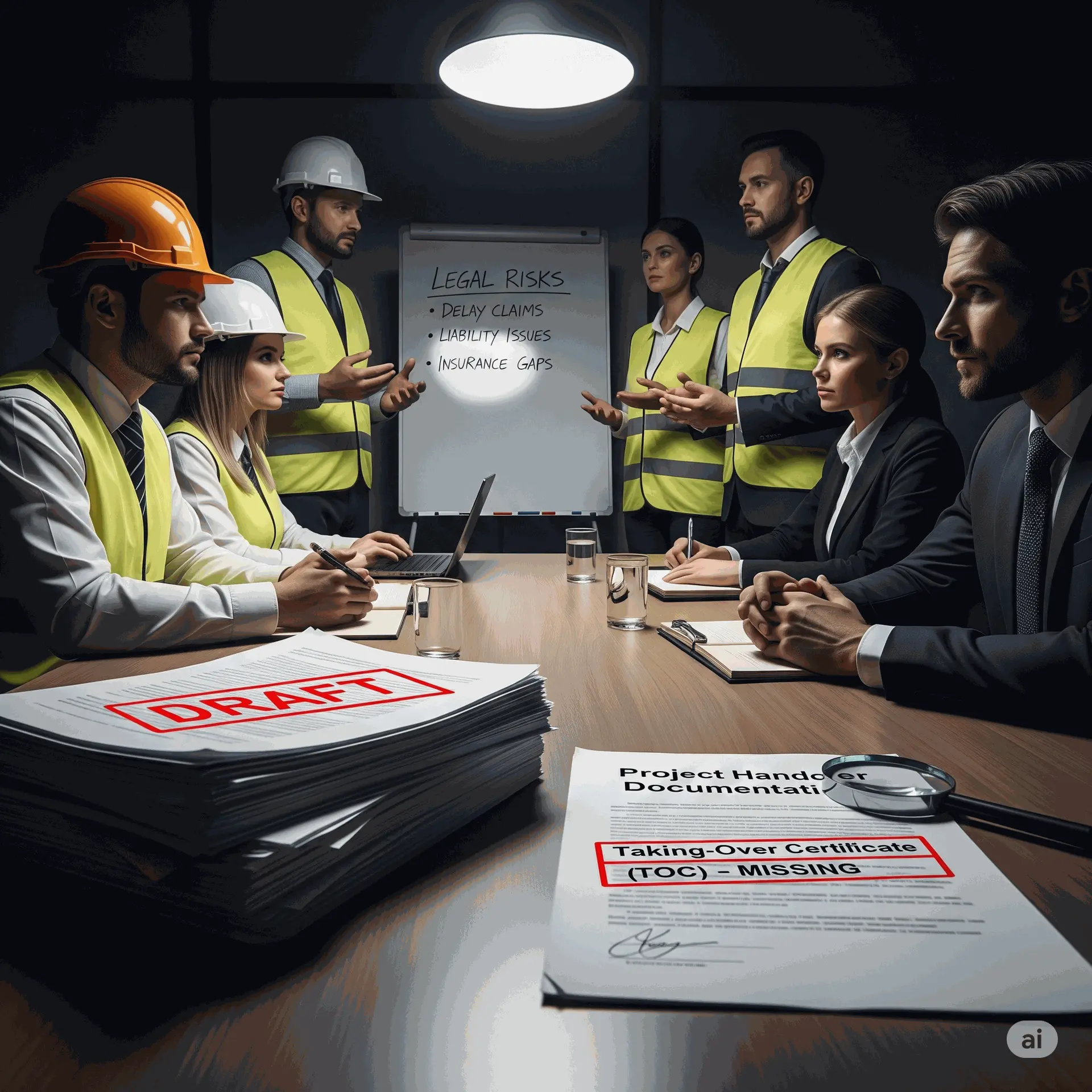 Handovered Project Handover Risks & Taking Over Certificates (TOC) in Bahrain
