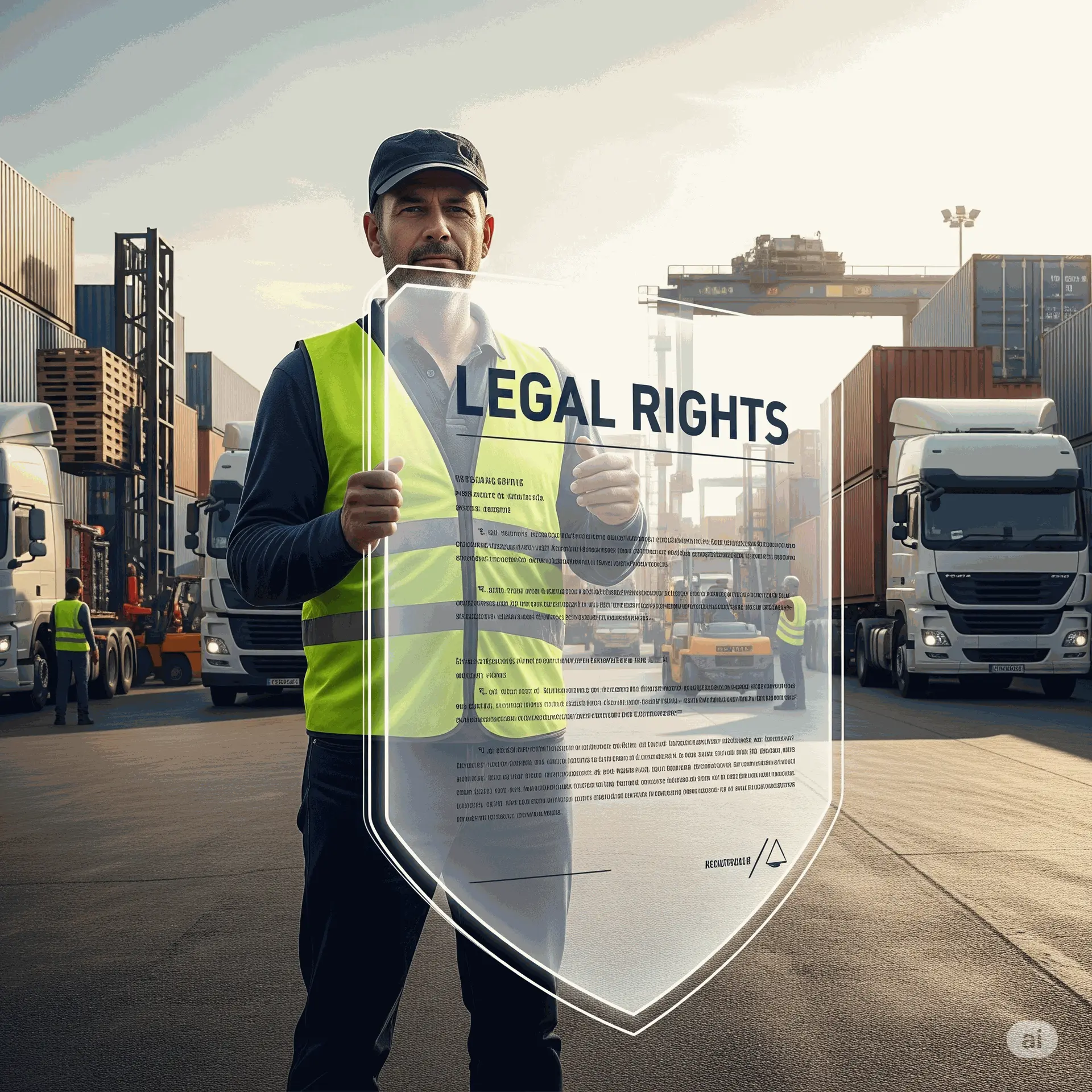 Legal Rider Examples Legal Rights for Truck Drivers and Road Transport Workers in Bahrain ...