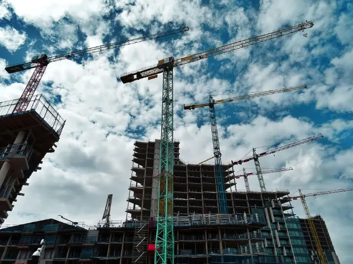 Stock image of a constrution site